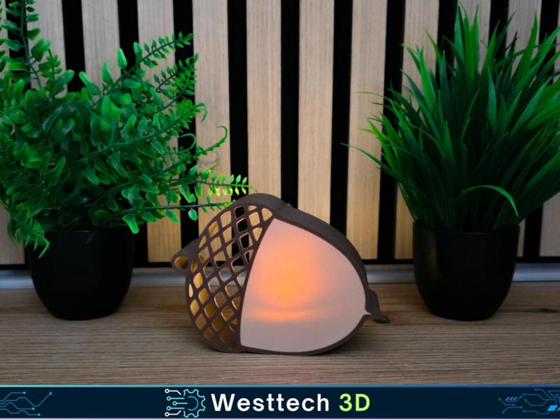 Acorn Decoration with Tealight