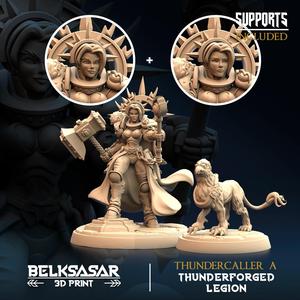 Thundercaller A 72mm and 75mm + Griff