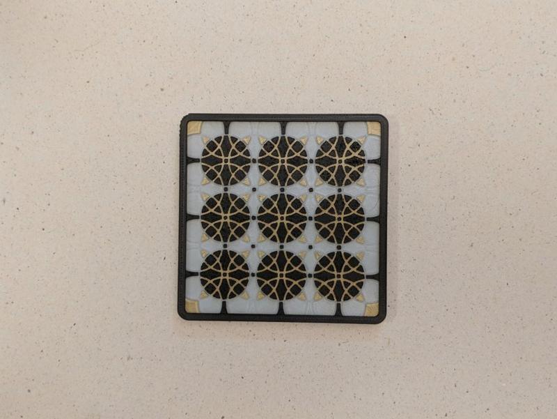 Circle Pattern Coaster