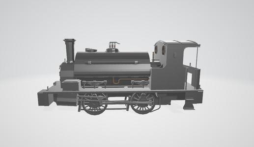 Steam locomotive CR 264