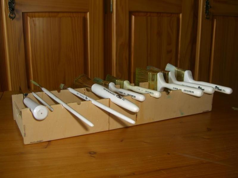 Paint Brush Tray