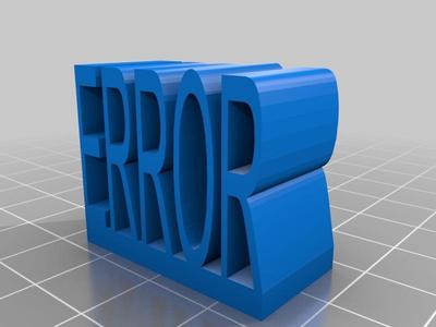 Lego Compatible Gmod Error Sign