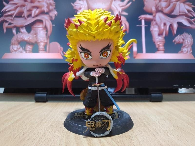 SD Rengoku 3D print model