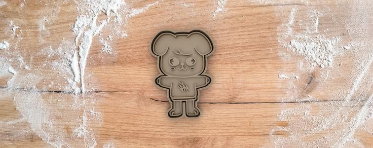 PuppyM cookie cutter from Skzoo