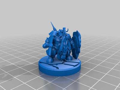 Dwarf Paladin Axe