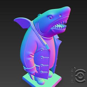 Sharkman - Corporate Predator Edition (Alt Pose)