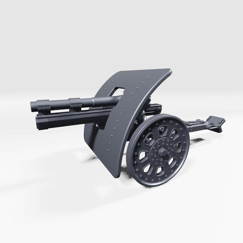 Bofors 105mm Howitzer Model 1924 (KNIL, Sweden, Netherlands, INTERWAR+WW2)