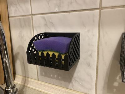 Soap dispenser holder