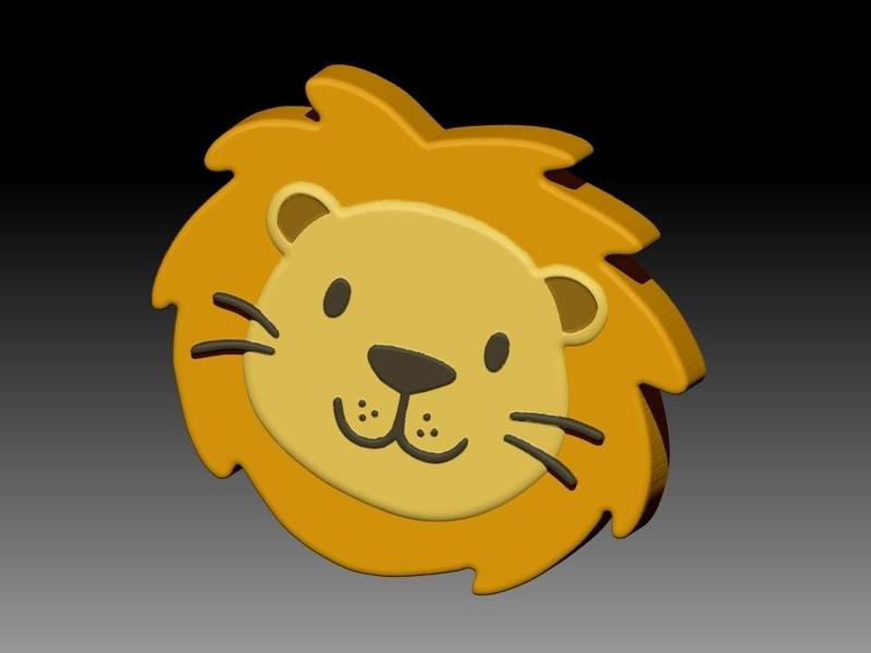 LION FACE SOLID SHAMPOO AND MOLD FOR SOAP PUMP