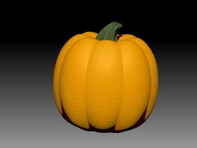 Pumpkin 3D solid shampoo