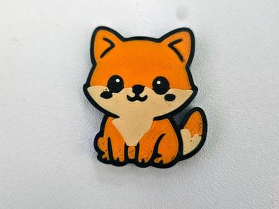 Kawaii Animal Magnet Collection - Fox