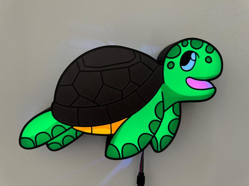 Sea Turtle Light Box