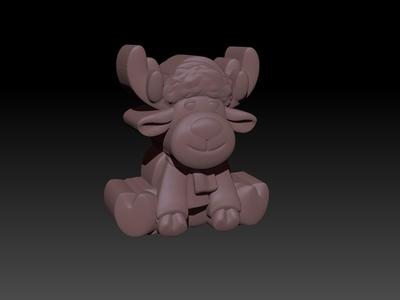 Santa's Reindeer - MOLD BATH BOMB, SOLID SHAMPOO