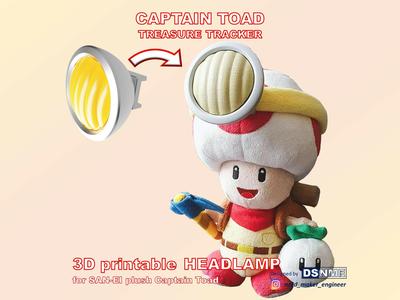 Captain Toad Headlamp for SAN-EI plush figure