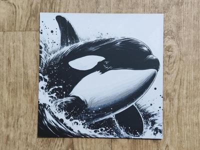 Orca - Killer Whale - hueforge