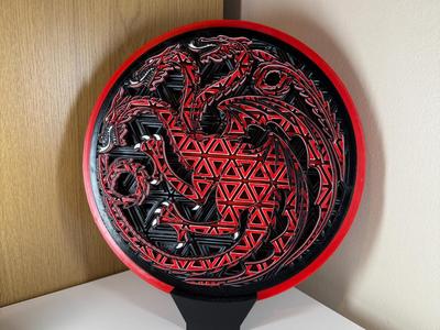 Game of Thrones - House Targaryen Mosaic