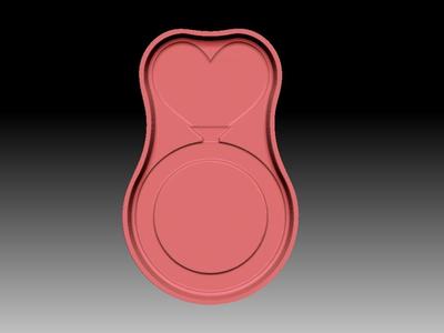 RING HEART BATH BOMB MOLD