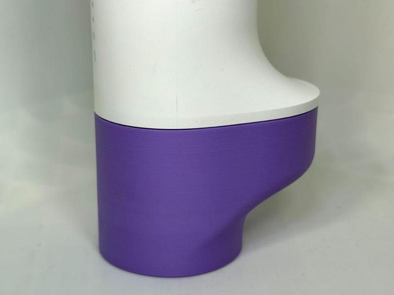 Miniature flusher handheld MINI spray modified large capacity water tank_based on dental irrigator adapter mineral water bottle_simple modification high reliability