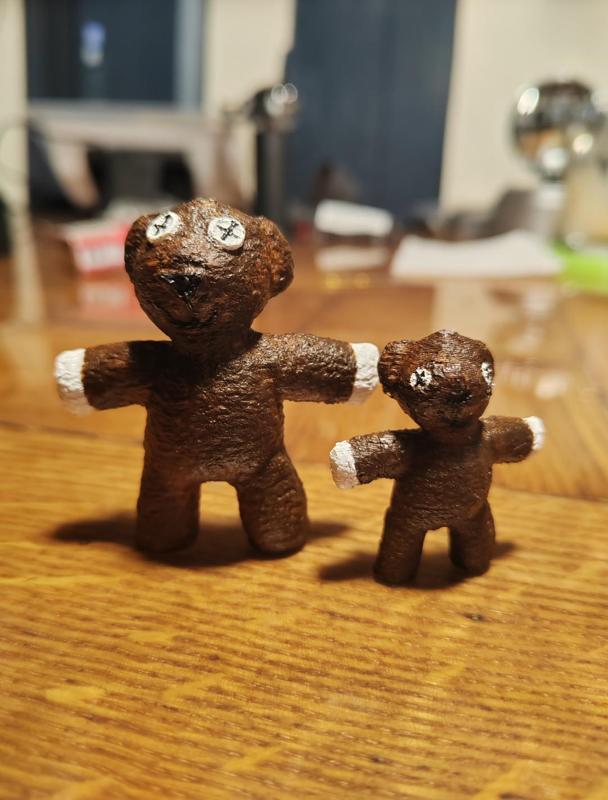 Mr. Bean's teddy bear 