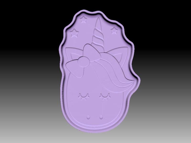 UNICORN BATH BOMB MOLD