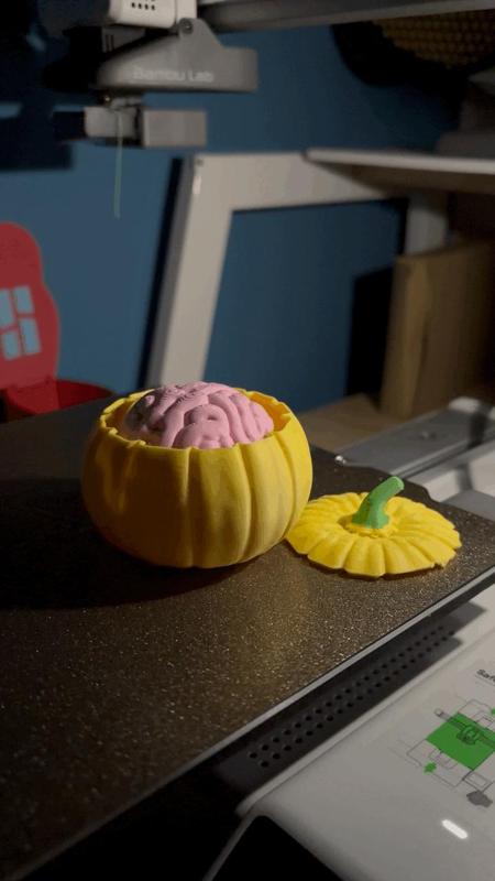 Pumpkin flexy brain