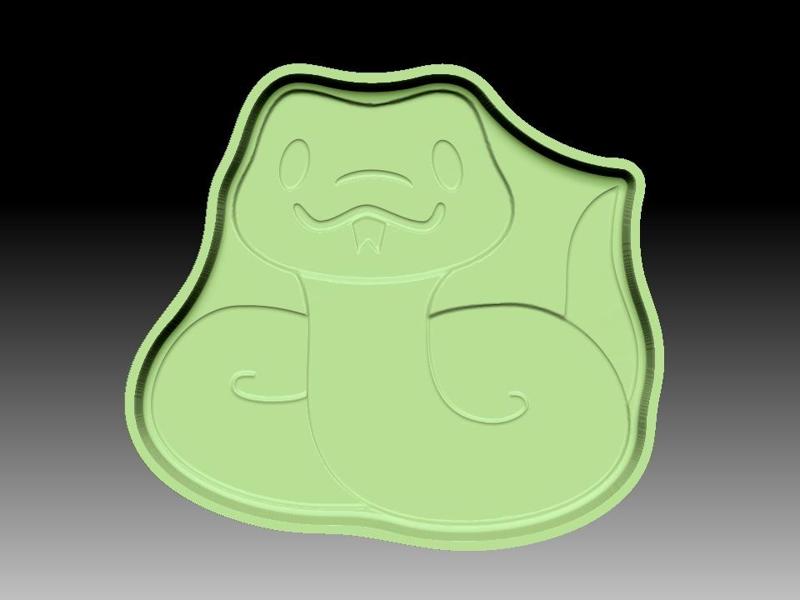 CUTE SNAKE BATH BOMB MOLD