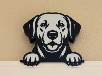 Labrador Retriever Door Topper