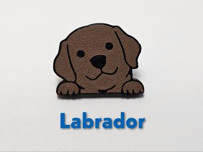Labrador crocs charm