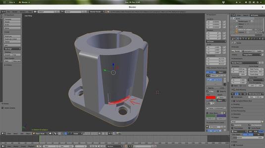  more space for a M6 stop nut