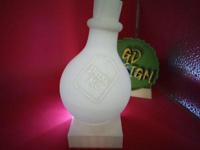 Alice in Wonderland Drink Me Bottle Stash For Jewelry And Or Weed