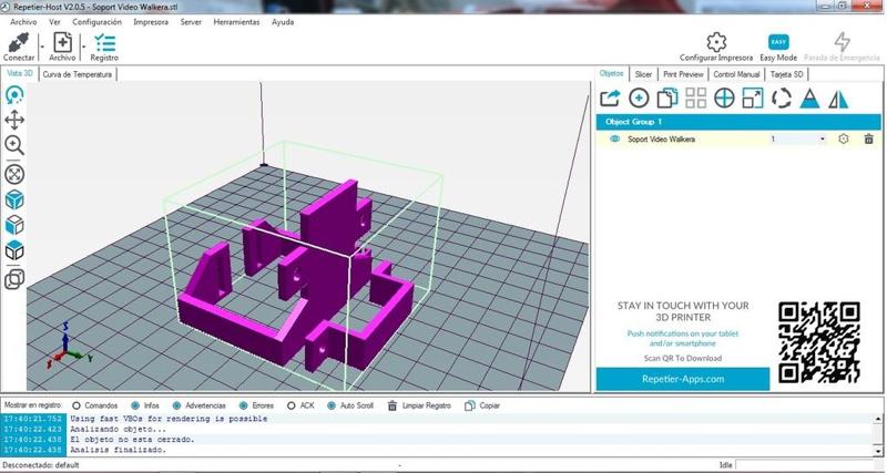 Soporte de vídeo Drone Walkera QR 350 Pro