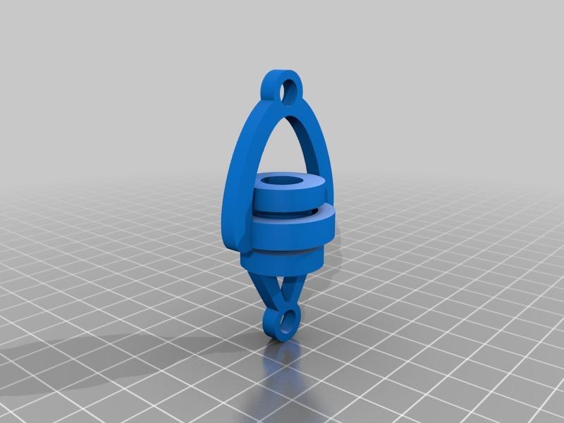 Swivel joint with a hole