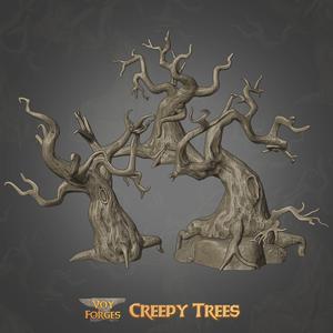 Creepy Trees for Terrain, Dioramas