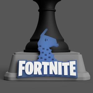 Fortnite Front Plate – Trophy Stand