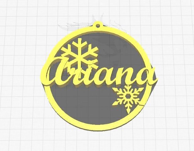 chrismas sphere Ariana