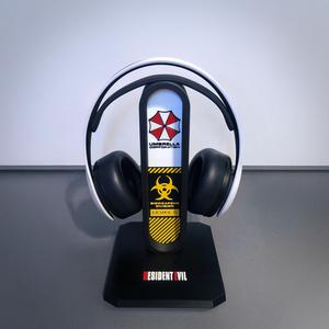 PS5 Headphone Stand - RE - Umbrella Corp