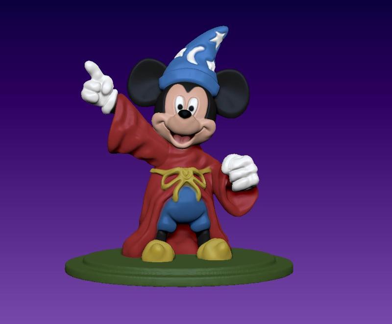 mickey mouse from fantasia movie for the halloween