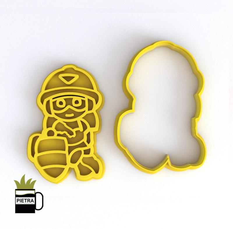 BRAWL STAR CUTTING MOULD FOR FONDANT COOKIE CUTTERS