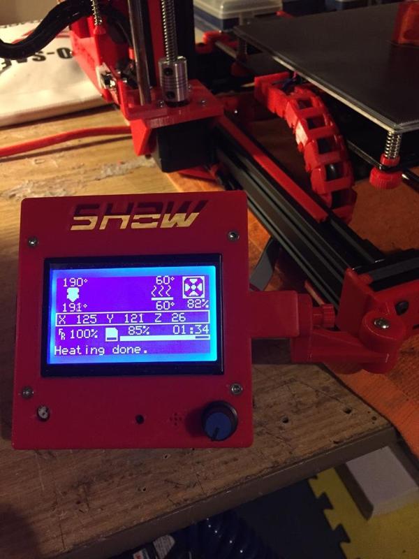 LCD Graphics Case with Hinge For AM8