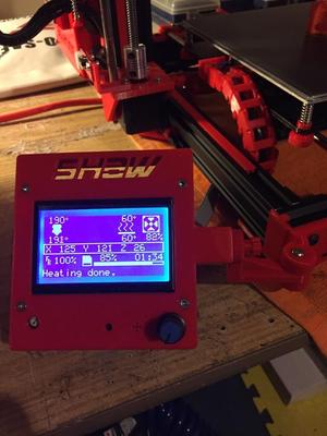 LCD Graphics Case with Hinge For AM8