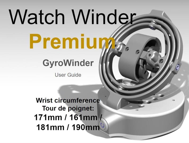 Watch Winder / GyroWinder Prémium