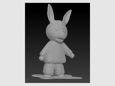 Trotro figurine 3D -Cake deco