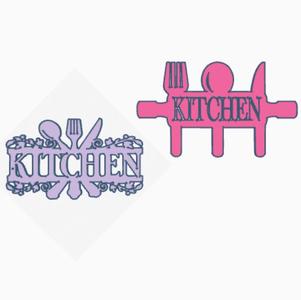 Kitchen sign