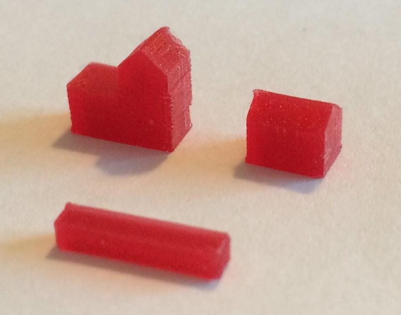 Catan Settlement/City/Road Pieces