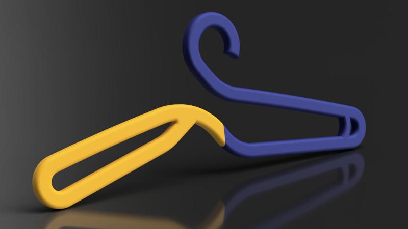 Full size Hanger - 2 Parts