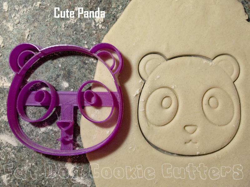 Cute Panda Cookie Cutter