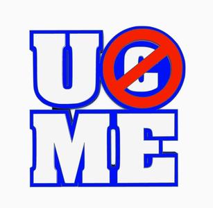 JOHN CENA (U CAN'T SEE ME) Logo Display by MANIACMANCAVE3D