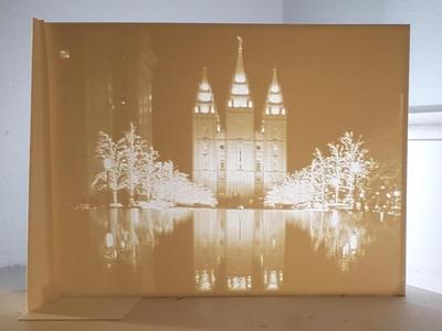 Salt Lake City Temple - Lithophane