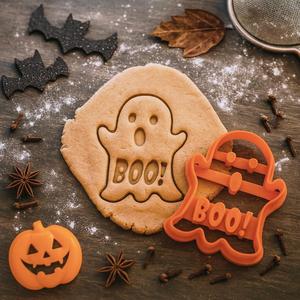 Halloween Ghost Cookie Cutter, Halloween Surprise & Gift, Halloween Party Accessories, 3D STL Digital Download, BOO!