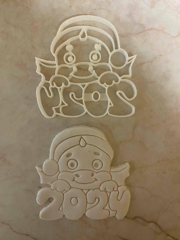 2024 dragon cookie cutter new year